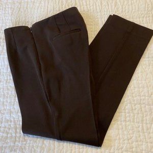Talbots Bi-Stretch Trouser, Chocolate Brown, size 4